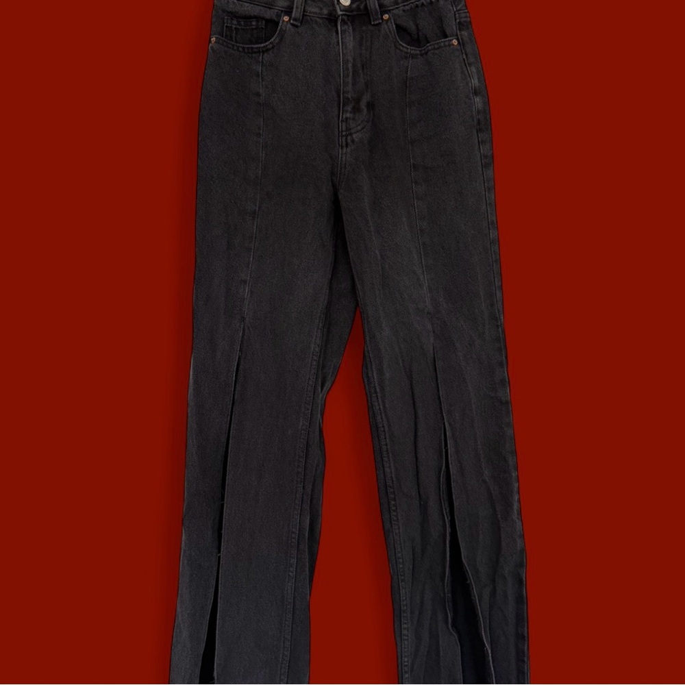 BLACK PACSUN FLARED 90s PANTS